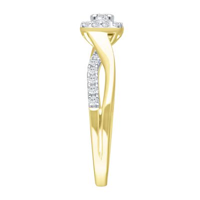 Kallati 1 1/6 ct. tw. White and cocoa diamond&reg; Ring in 14K Rose Gold