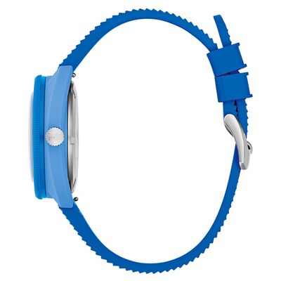 45mm Men's Bulova Snorkel Watch with a Blue Dial and Blue Strap